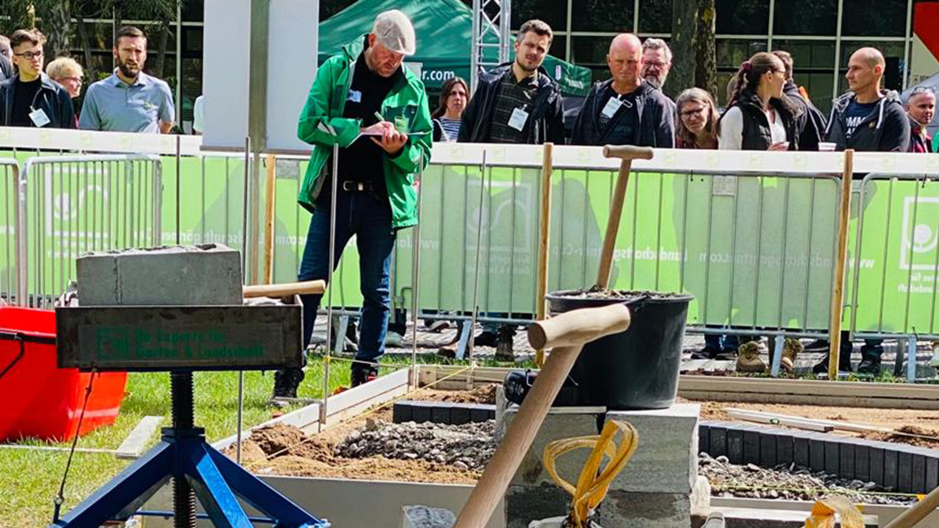 Jury bei der 1. Bewertung