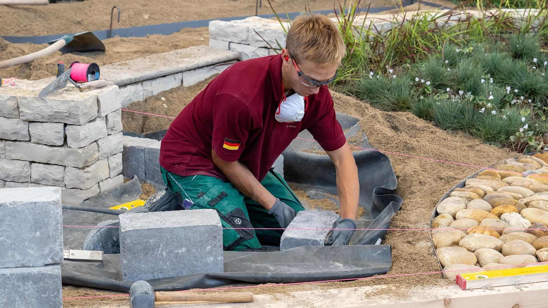 Worldskills 2024 Terrassierung